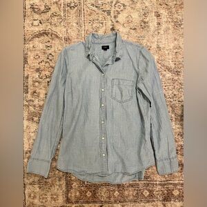 J Crew Chambray Denim Inspired Shirt